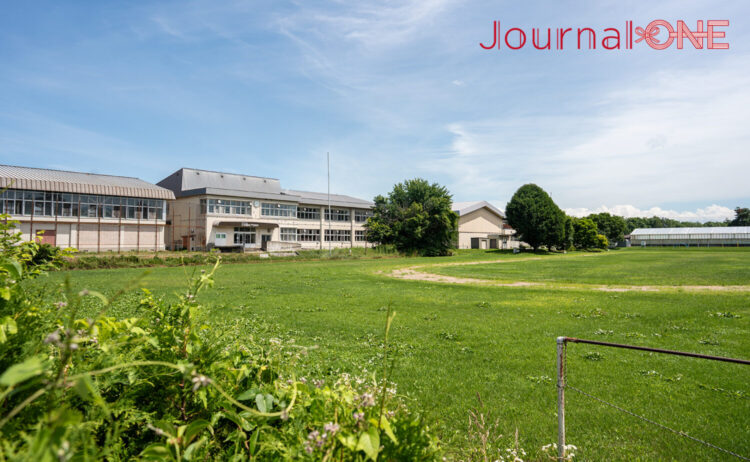 旧旭川市立雨紛中学校を転用した屋内運動施設U・BOOM-Journal-ONE撮影