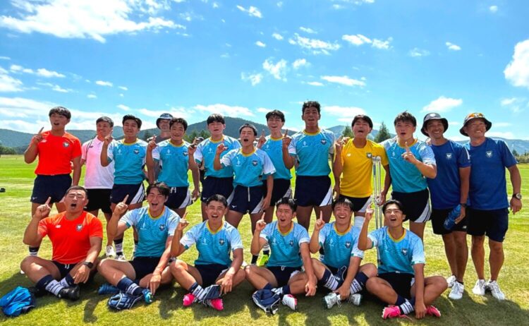 全国高校7人制ラグビー大会 3度目の優勝を飾った桐蔭学園-斉藤健仁撮影