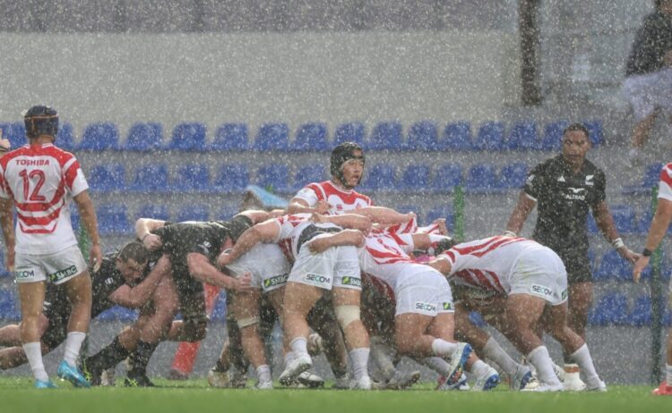 U20日本代表 ニュージーランド戦は後半途中で中止、そのまま試合が成立した@JRFU
