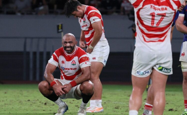 フランス戦は完敗に終わった-斉藤健仁撮影