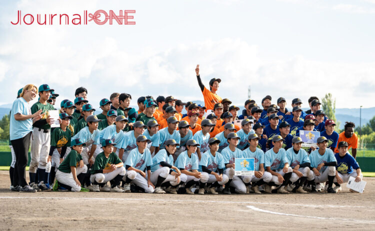 旭川ビースターズ KEBOZ杯に参加した中学生たち-Journal-ONE撮影