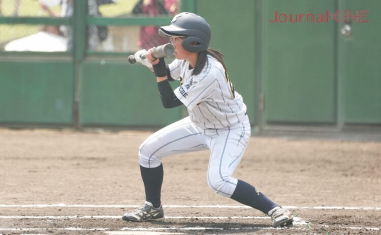 殊勲打を放った”繋ぎ役”の石井-Journal-ONE撮影