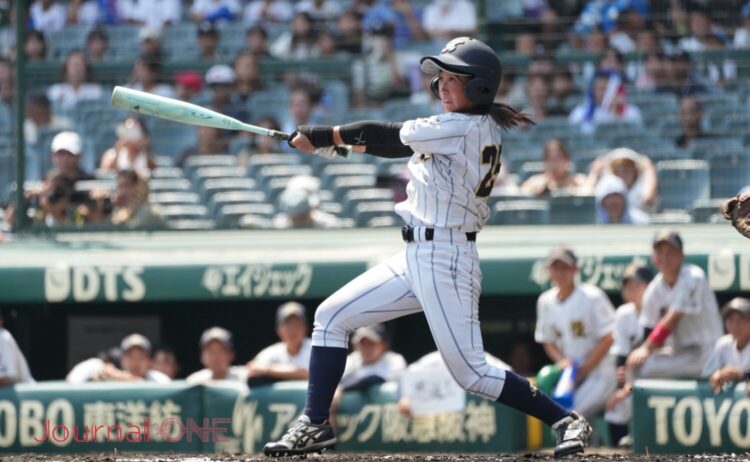決勝で3安打猛打賞の活躍を見せた石井-Journal-ONE撮影
