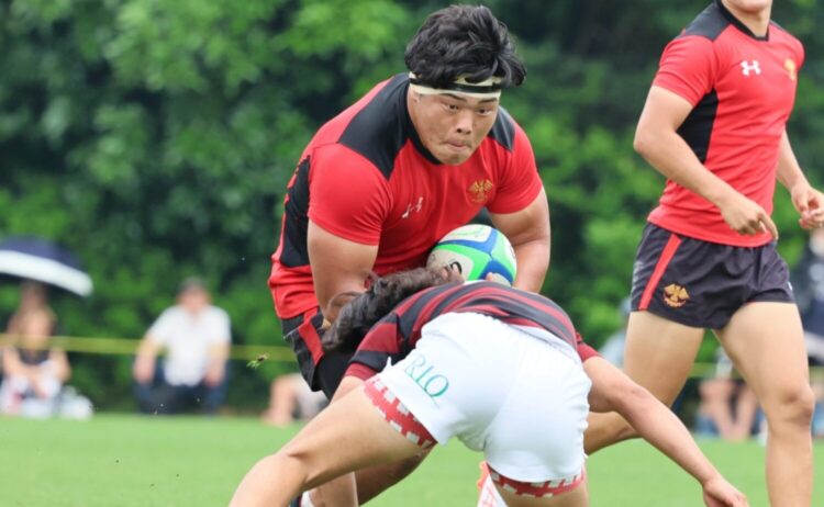 注目カードの帝京大学vs.早稲田大学‐斉藤健仁撮影