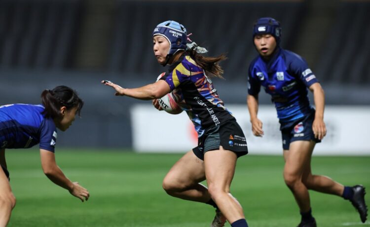 1回戦、ながとは先制されたが逆転勝利 (C)JRFU