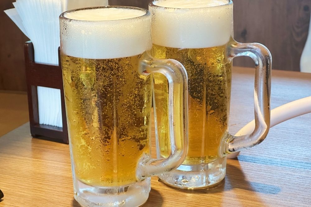 地ビールと合わせる大雪地ビール館