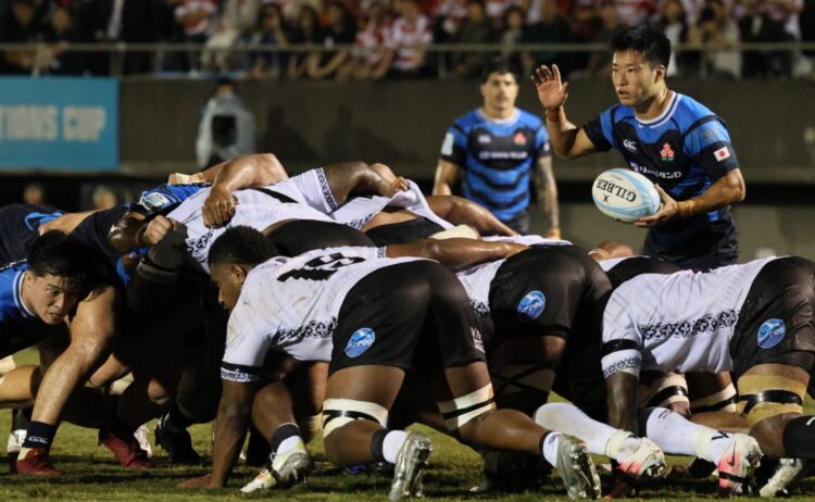 スクラムも日本が優勢だった