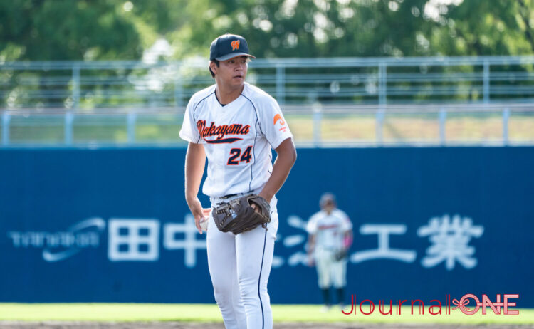 一井伊織 夏の強化期間で制球力も増した-Journal-ONE撮影