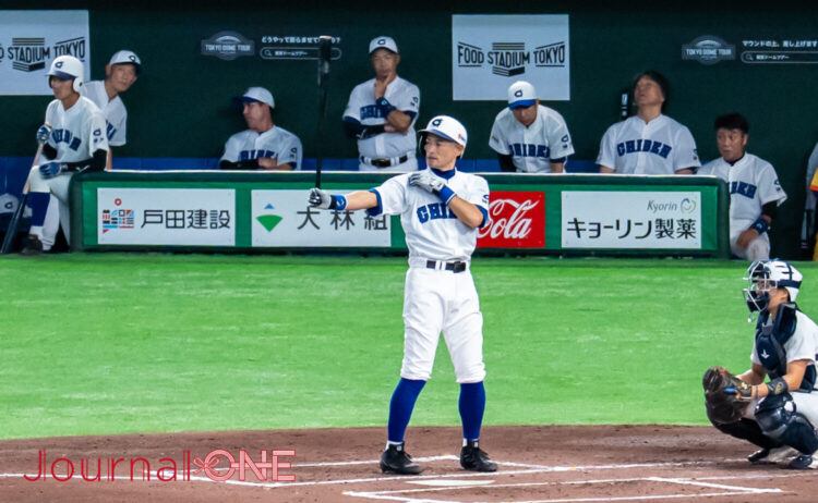イチロー氏の打席でのルーティンも健在-Journal-ONE撮影