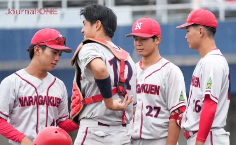近畿学生野球連盟 5期連続優勝を目指す奈良学園大-Journal-ONE撮影