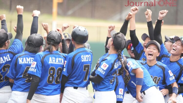 大阪体育大学 初戦コールド負けから決勝T進出‐Journal-ONE撮影