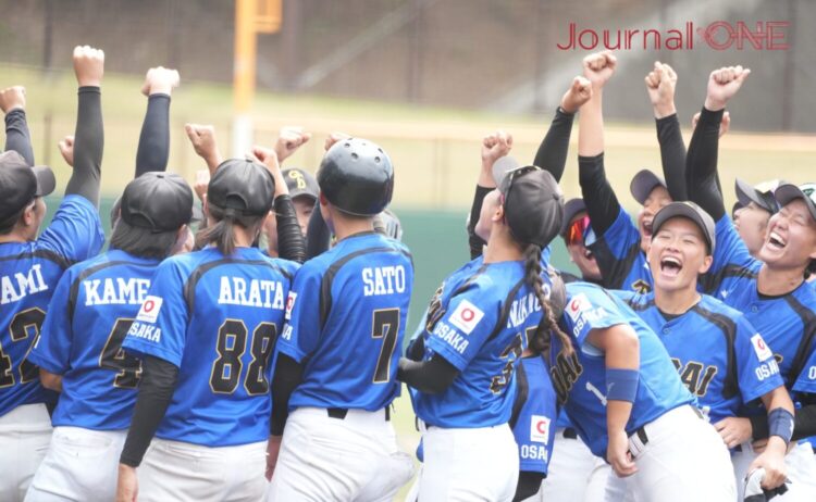 大阪体育大学 初戦コールド負けから決勝T進出‐Journal-ONE撮影