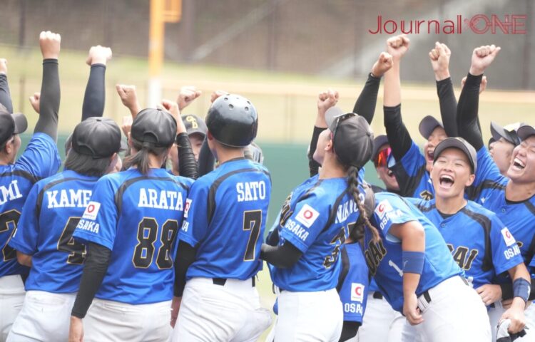 大阪体育大学 初戦コールド負けから決勝T進出‐Journal-ONE撮影