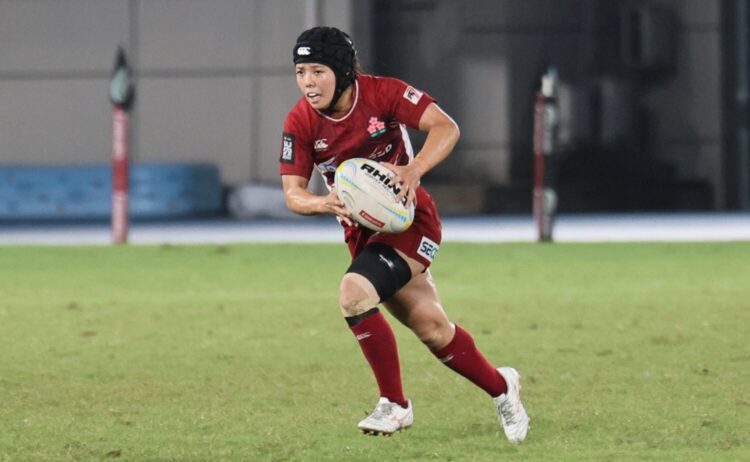 アジア競技大会でキャプテンを務める須田(C)JRFU