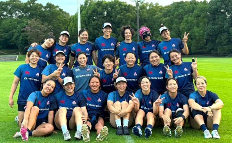熊谷合宿中のサクラセブンズ