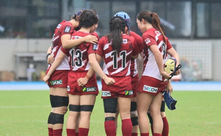8月の中国大会でのサクラセブンズ(C)JRFU
