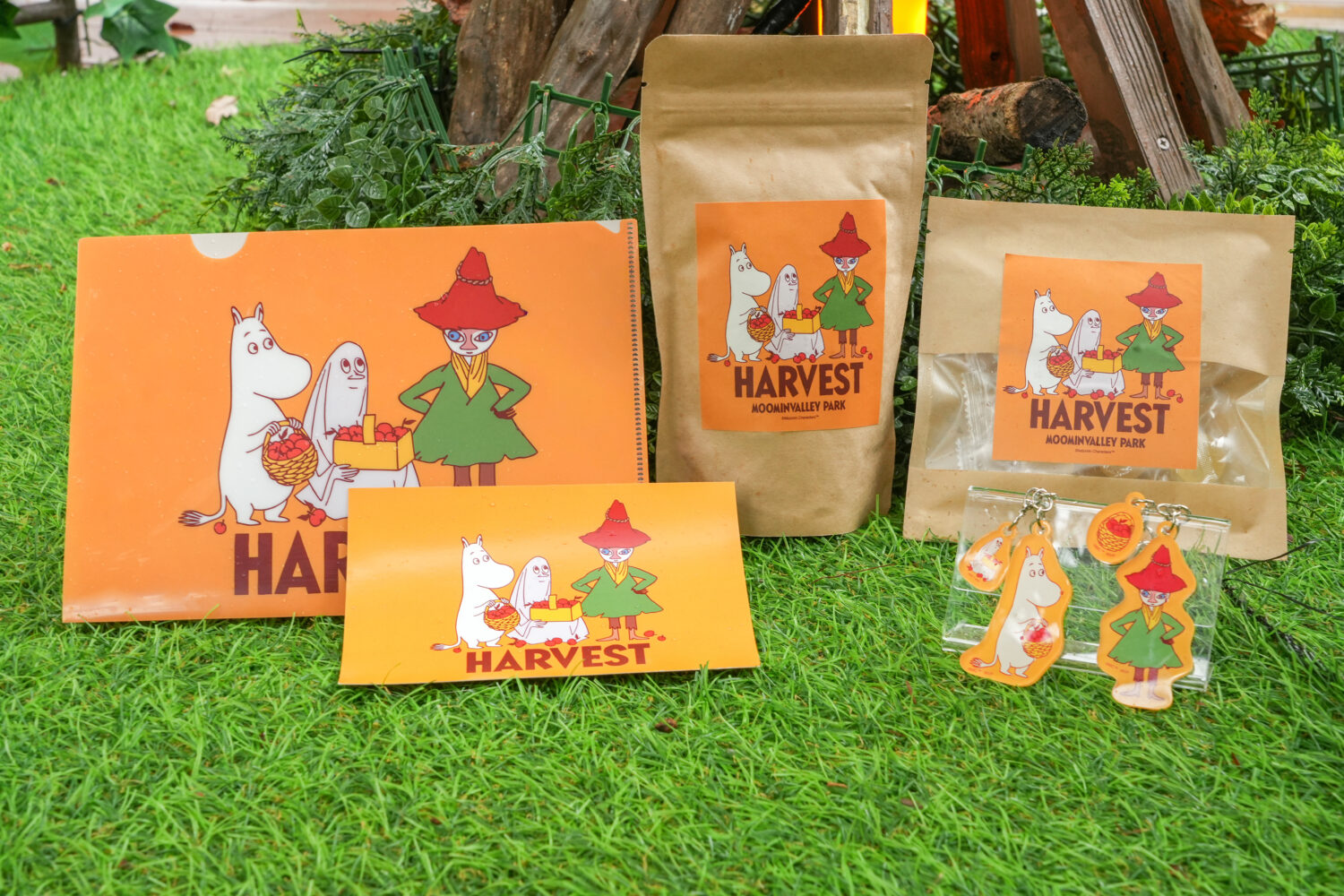 「ムーミンバレーパークのハーベスト」イベント限定グッズ© Moomin Characters™