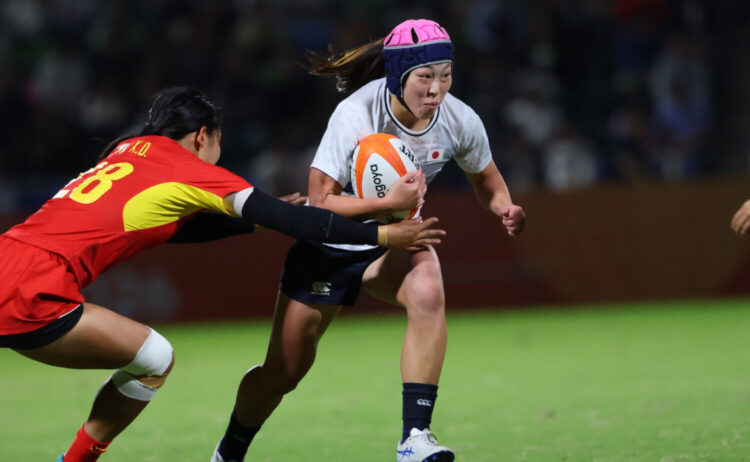 持ち味を発揮した大谷（C）JRFU