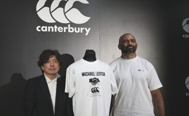 リーチマイケル選手と石原部長