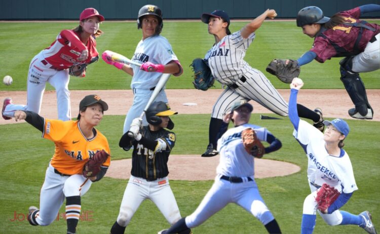 女子硬式野球 ベスト8出揃う-Journal-ONE撮影