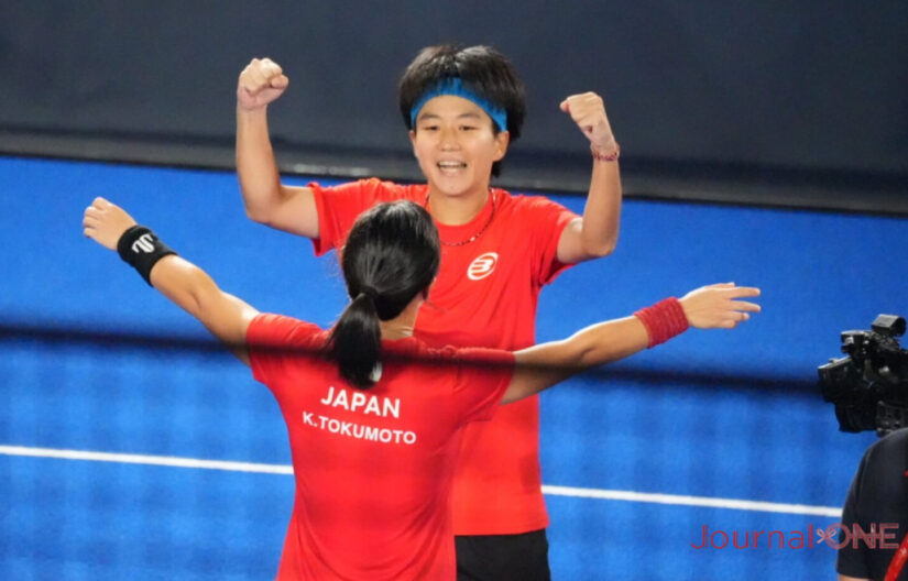パデル女子 アジア大会初の金メダル 塚本・徳本ペア-Journal-ONE撮影