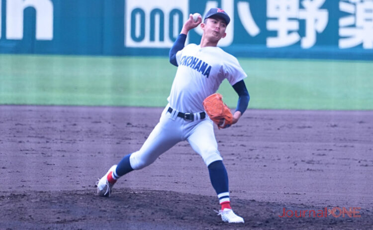 MLB挑戦を表明した織田(横浜高)-Journal-ONE撮影