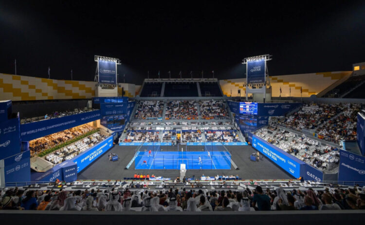 パデル日本代表 前回大会の会場-日本パデル協会提供