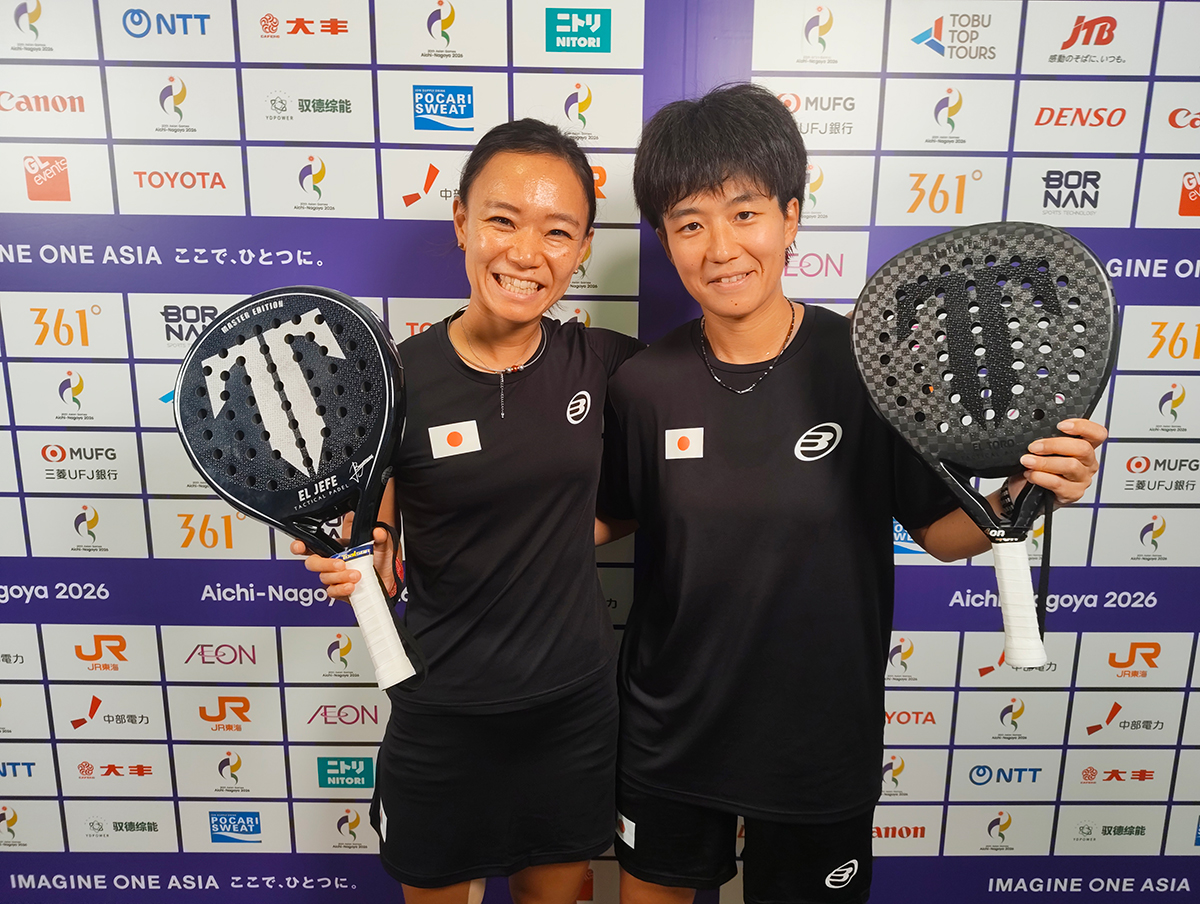 42分の快勝でベスト4へ、塚本・徳本ペアの視線は頂点に