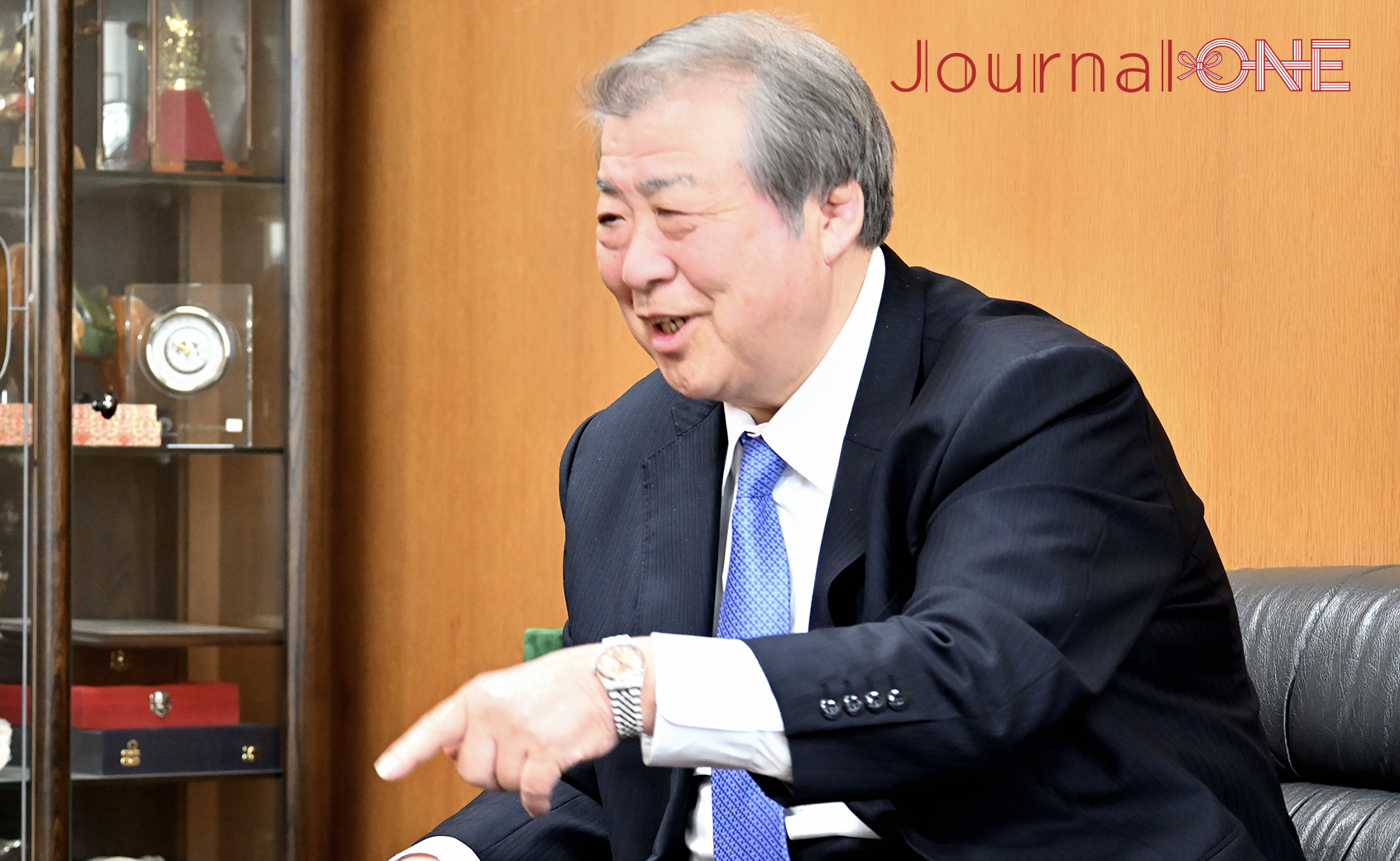 Interview with UEMURA Haruki (president of Kodokan, olympic judo champion)-photo by Journal-ONE