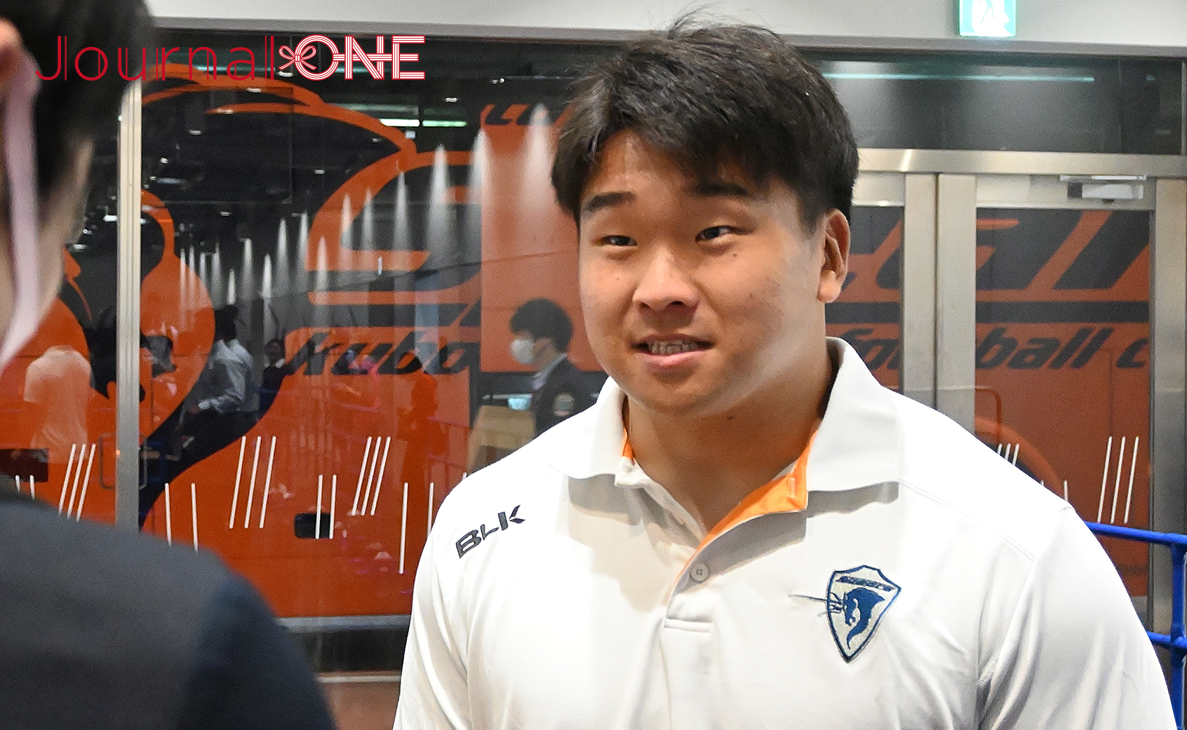 Japan Rugby League One final Match,“After the semifinals, we were having continuous tough games, and the athletes were fighting hard,” said Spears’ PR, Youta Kamimori, who made a try in the semifinals against Sungoliath.; Photo by Journal-ONE